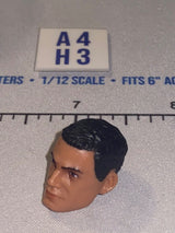 1/12 Scale Male Head Sculpt