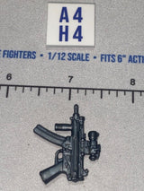 1/12 Scale Modern Era Submachine Gun with Optic