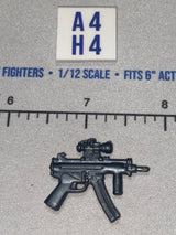 1/12 Scale Modern Era Submachine Gun with Optic