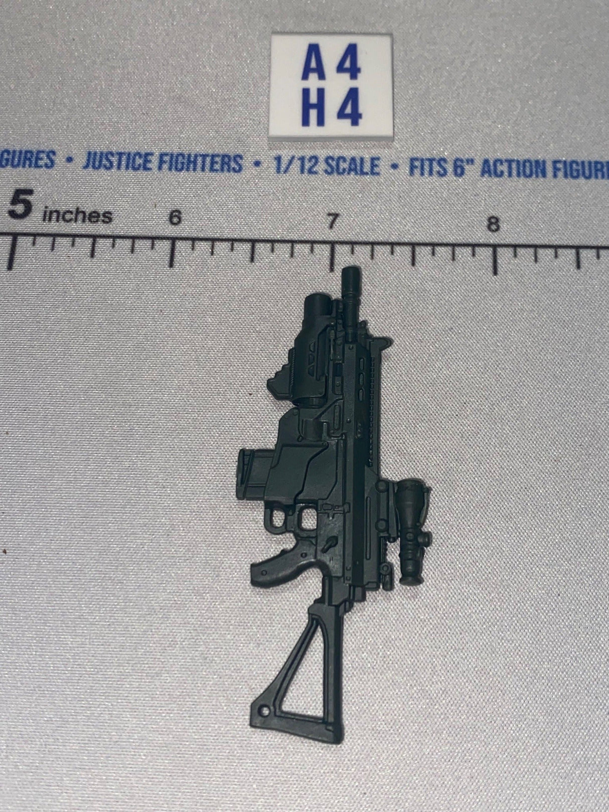 1/12 Scale GI Joe Classified Modern Era Assault Rifle with Optic / Grenade Launcher