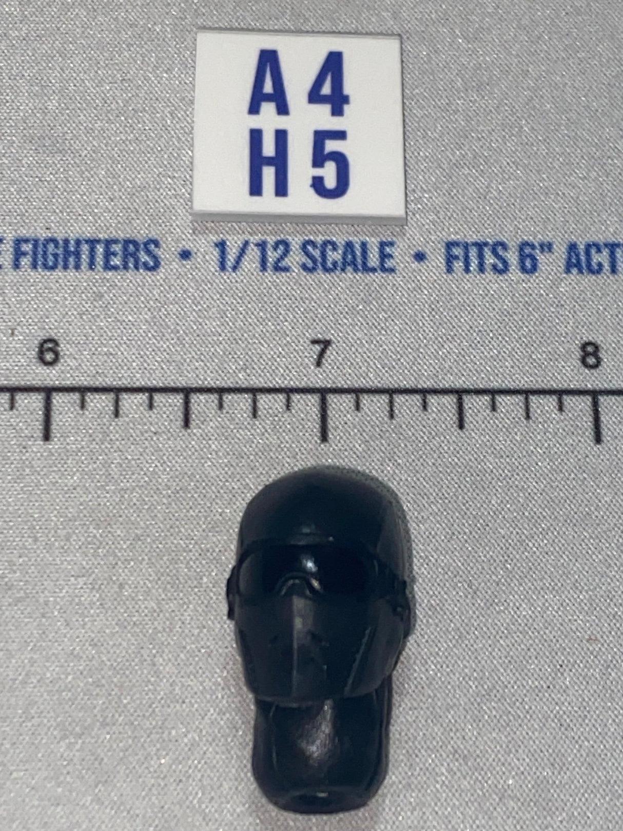 1/12 Scale Modern Era Snake Eyes Head - GI Joe Classified
