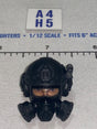 1/12 Scale Valaverse Modern Era Full Face Tactical Helmet with Gas Mask Head Sculpt