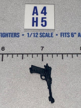 1/12 Scale Science Fiction Blaster Pistol - Matte Black - GI Joe Classified