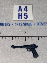 1/12 Scale Science Fiction Blaster Pistol - Matte Black - GI Joe Classified