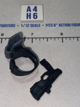 1/12 Scale Modern Pistol and Thigh Holster - - Valaverse