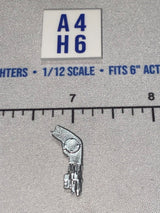 1/12 Scale Star Wars Black Series Science Fiction Ray Gun Pistol - Silver Metal