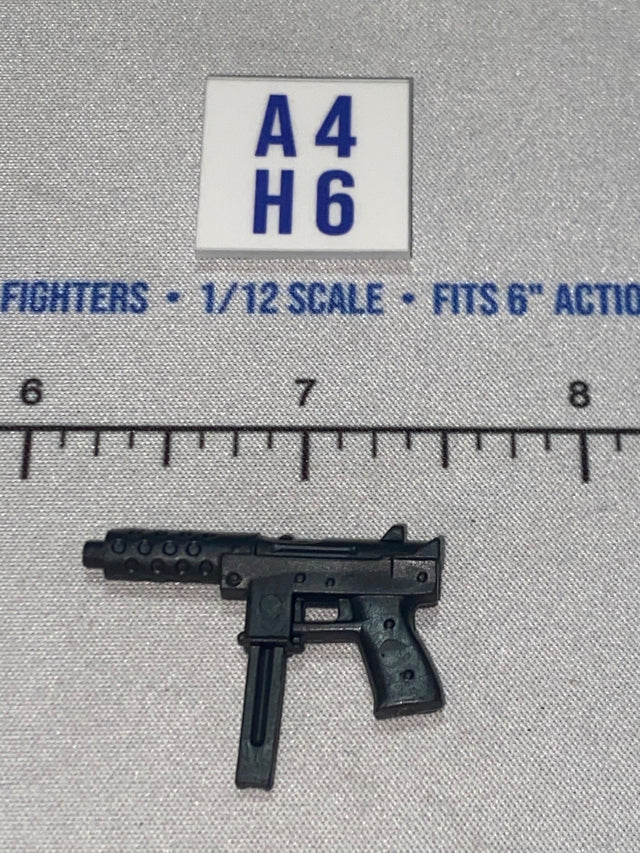 1/12 Scale Modern Era Uzi Submachine Gun with Suppressor