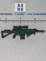 1/12 Scale Modern Era Assault Rifle with Scope - GI Joe Classified - Black