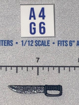 1/12 Scale Napoleonic Pirate Short Sword