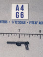 1/12 Scale Modern Era Pistol with Suppressor