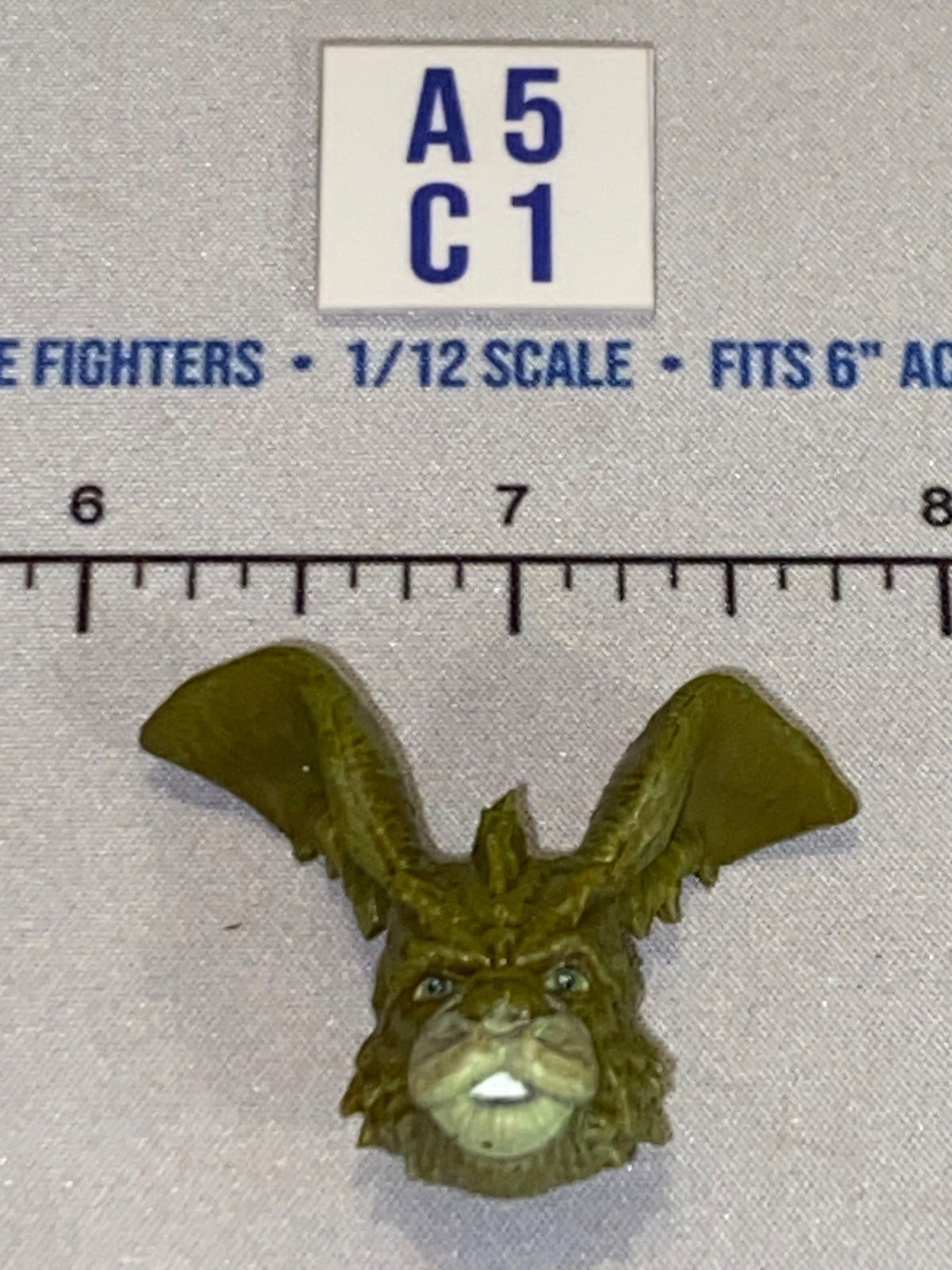 1/12 Scale Buckee Rabit Pilot Head Sculpt - Star Wars Black Series