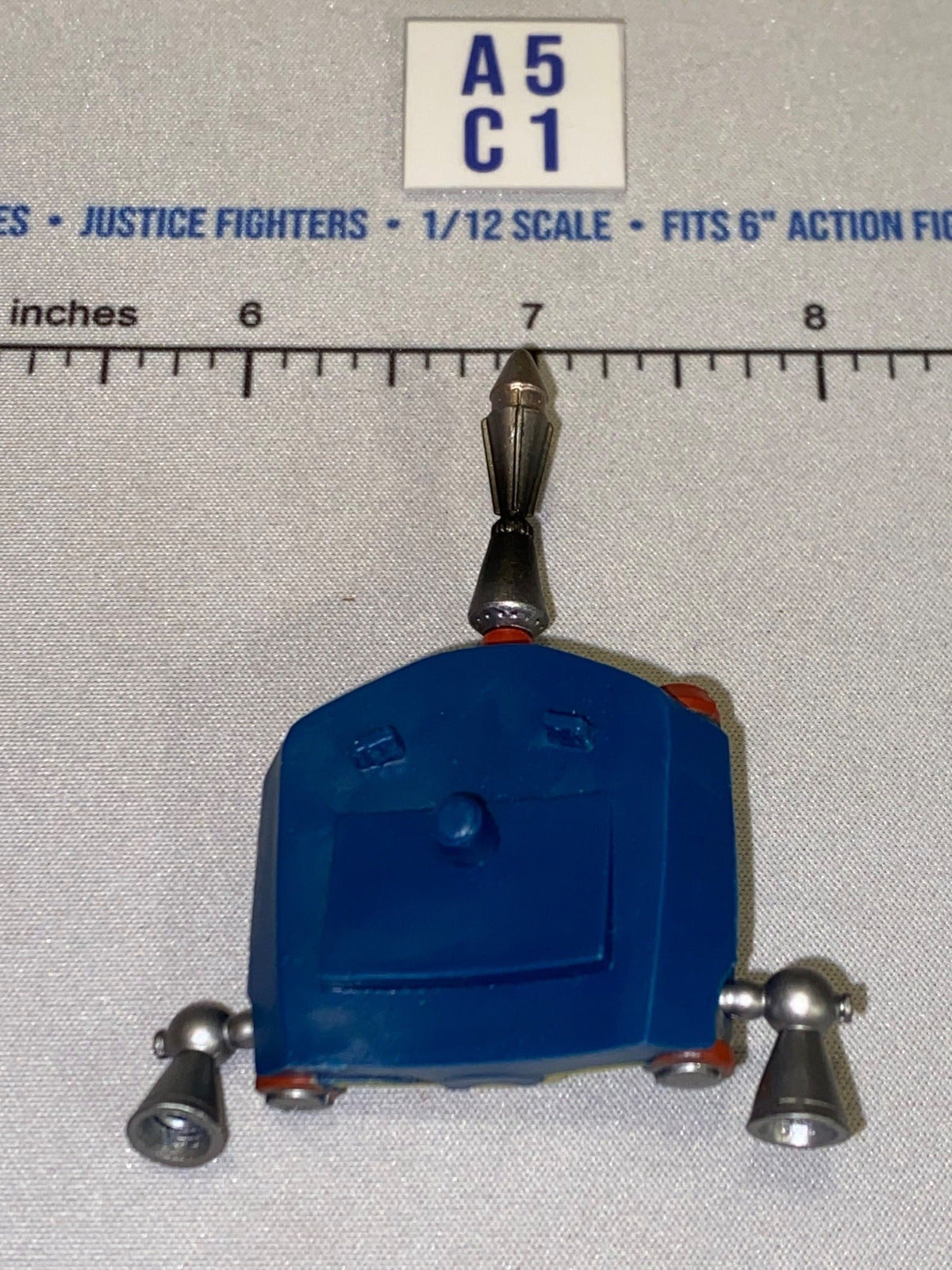 1/12 Scale Mandalorian Jet Pack - Star Wars Black Series - Blue - Yellow Panel