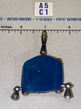 1/12 Scale Mandalorian Jet Pack - Star Wars Black Series - Blue - Yellow Panel
