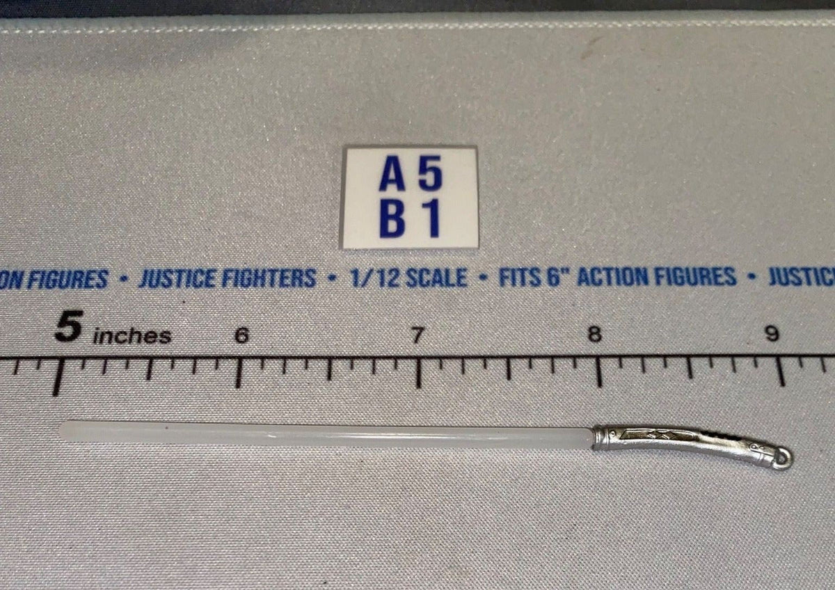 1/12 Scale Lightsaber - Star Wars Black Series - White Blade