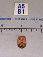 1/12 Scale Male Head Sculpt Face Alternative - Star Wars Black Series