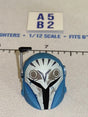 1/12 Scale Bo-Katan Kryze Mandalorian Helmet Head - Star Wars Black Series