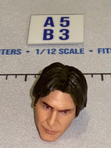 1/12 Scale Han Solo Head Sculpt - Star Wars Black Series