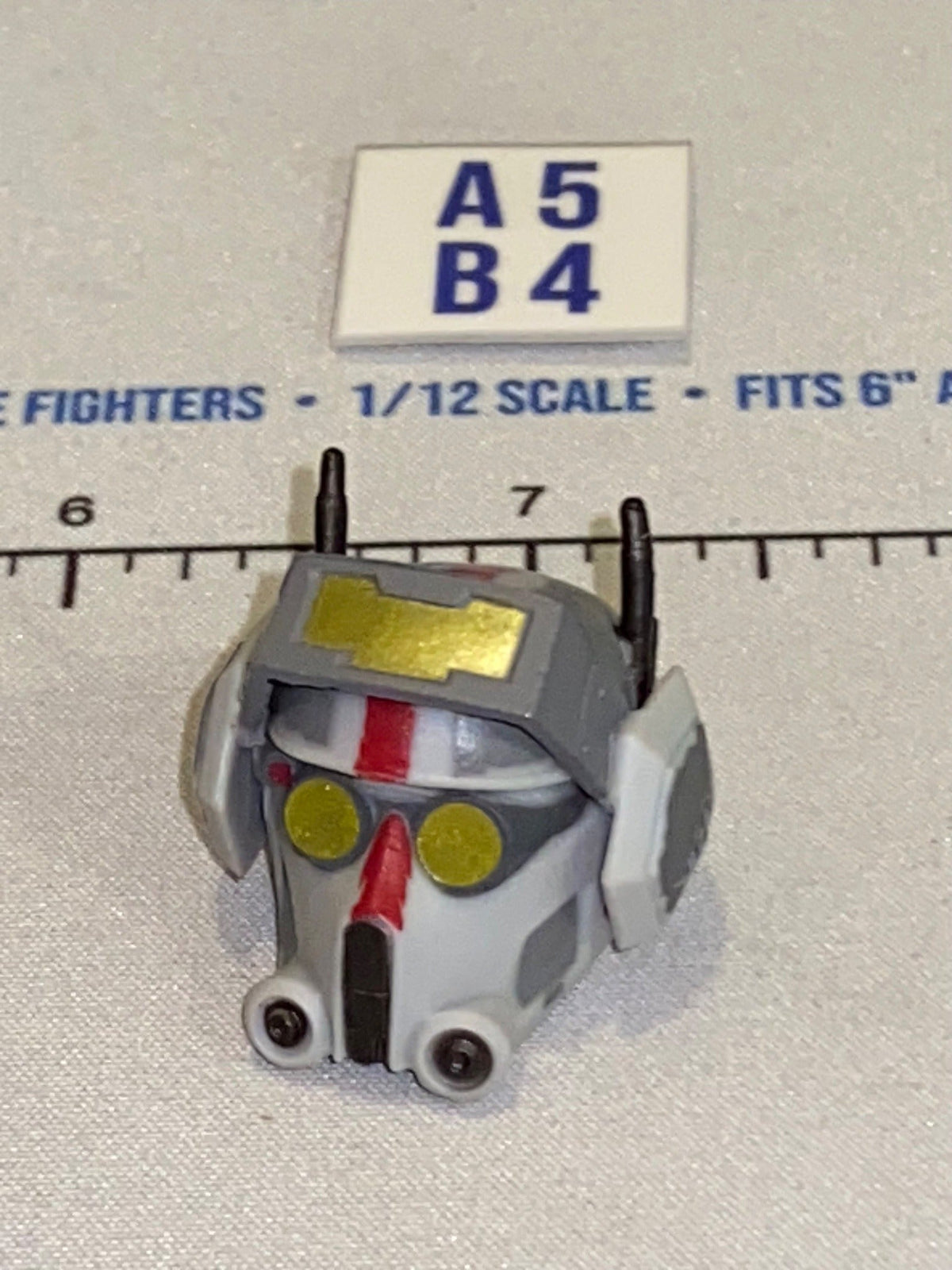 1/12 Scale Clone Trooper Helmet Head Sculpt - Star Wars Black Series