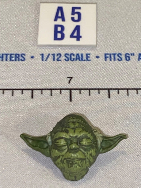 1/12 Scale Yoda Head Sculpt - Star Wars Black Series