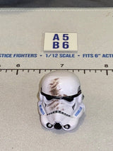 1/12 Scale Star Wars Black Series Imperial Stormtrooper Battle Damaged Helmet