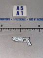 1/12 Scale Chrome Blaster Pistol - Star Wars Black Series