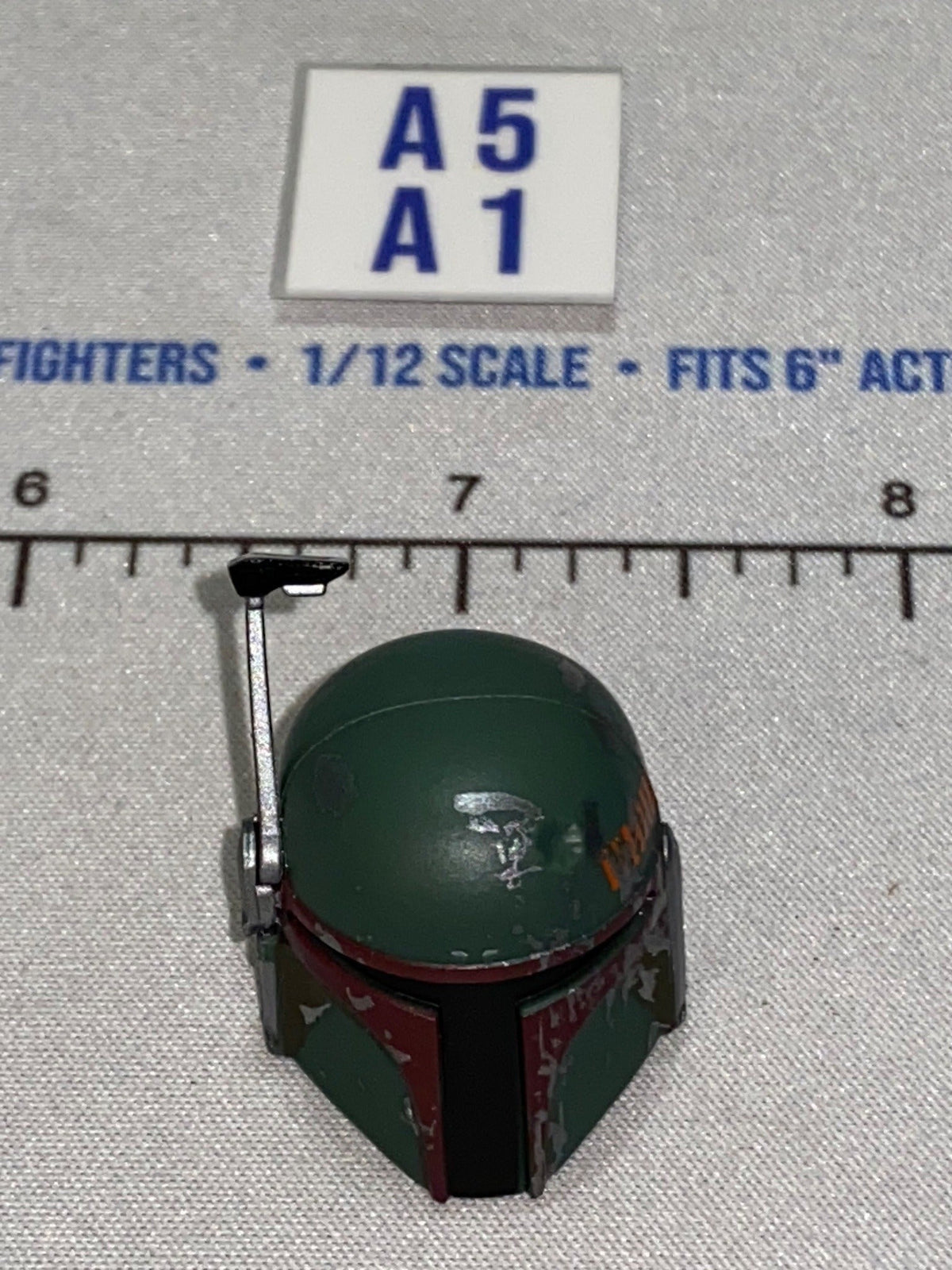 1/12 Scale Star Wars Mandalorian Boba Fett Head Sculpt - Star Wars Black Series