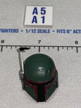 1/12 Scale Star Wars Mandalorian Boba Fett Head Sculpt - Star Wars Black Series
