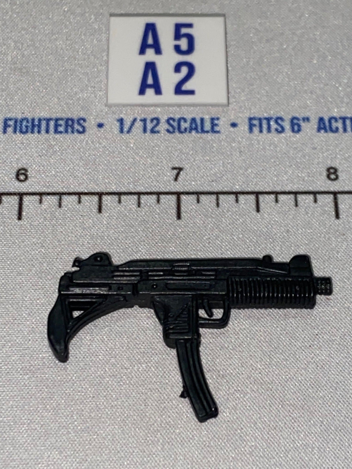 1/12 Scale Modern Era Uzi Submachine Gun with Folding Stock - GI Joe Classified