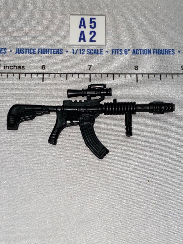 1/12 Scale Modern Era Tactical Assault Rifle with Scope and Foregrip - GI Joe Classified