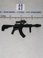 1/12 Scale Modern Era Tactical Assault Rifle with Scope and Foregrip - GI Joe Classified