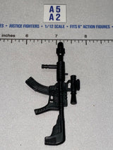 1/12 Scale Modern Era Tactical Assault Rifle with Scope and Foregrip - GI Joe Classified