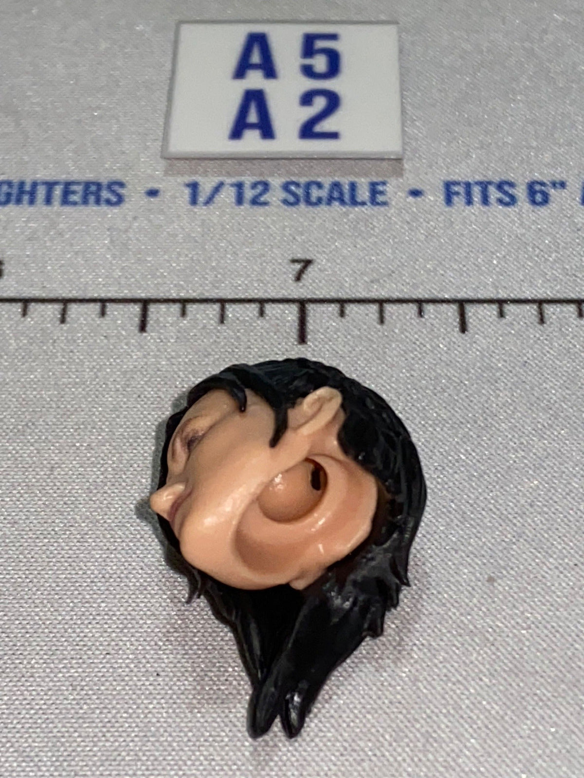 1/12 Scale Female Kara Dune Head Sculpt - Star Wars Black Series