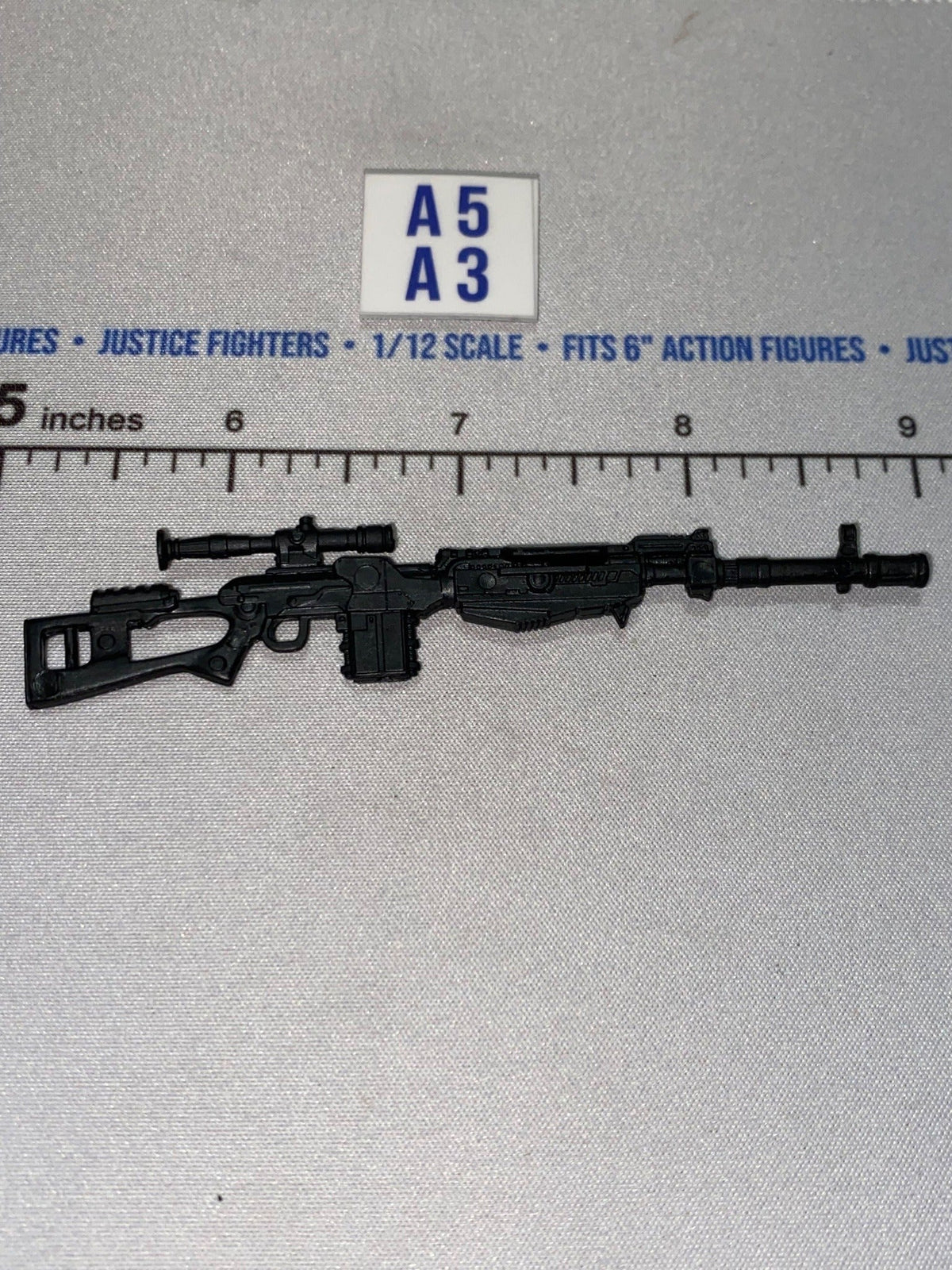 1/12 Scale Modern Era Sniper Rifle with Scope