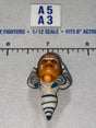 1/12 Scale Ahsoka Tano Head Sculpt with Montrals and Lekku - Star Wars Black Series