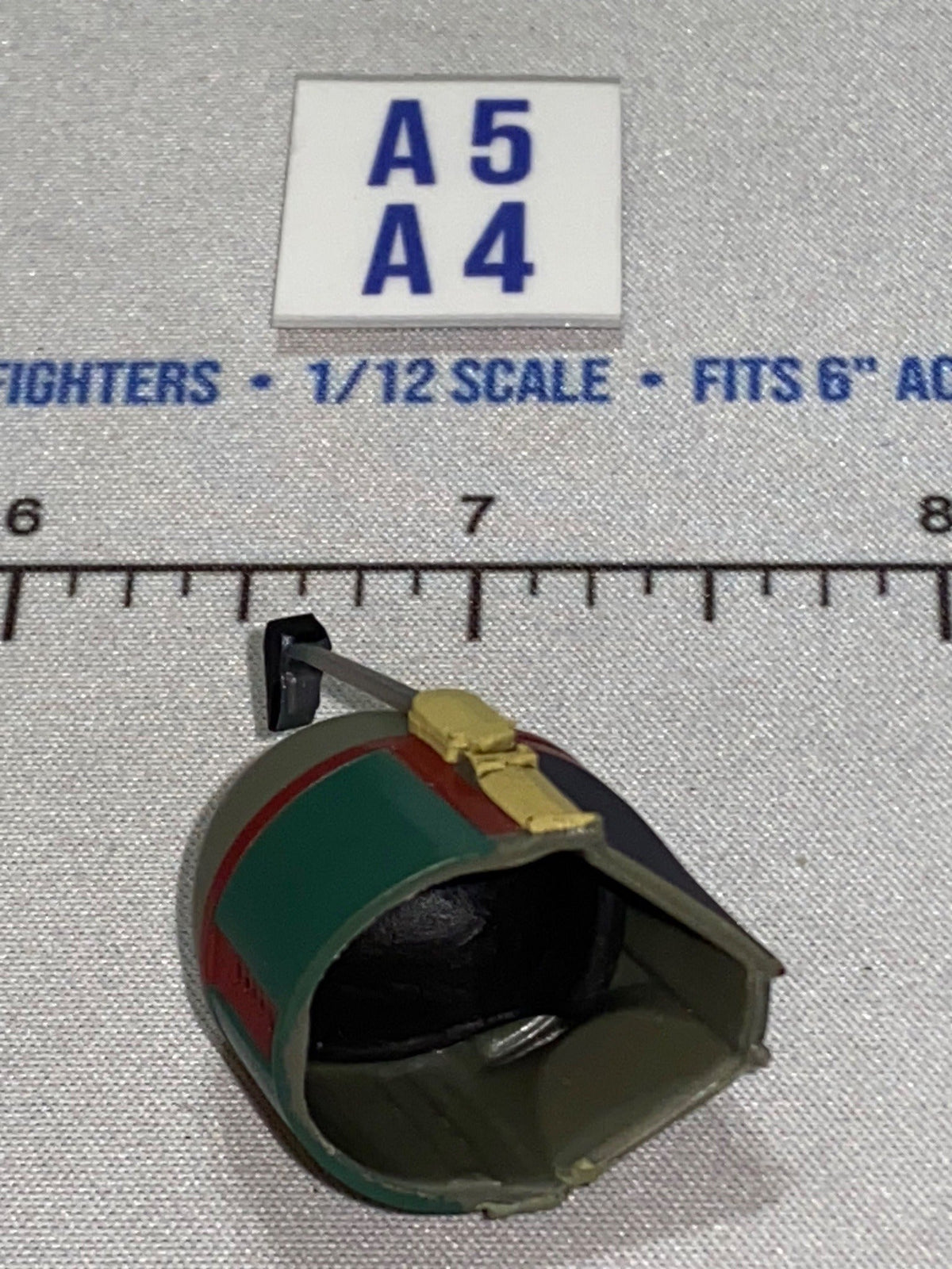 1/12 Scale Star Wars Boba Fett Helmet Head Sculpt - Star Wars Black Series