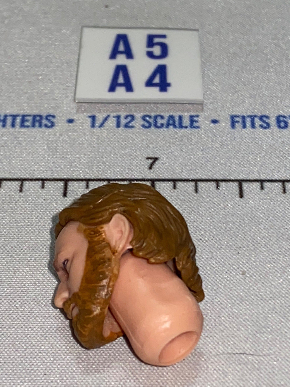 1/12 Scale Male Head Sculpt - Obiwan - - Star Wars Black Series