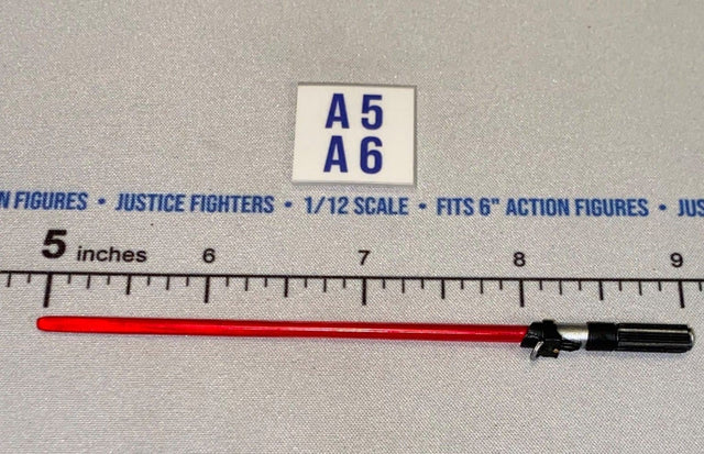 1/12 Scale Sith Red Lightsaber - Star Wars Black Series