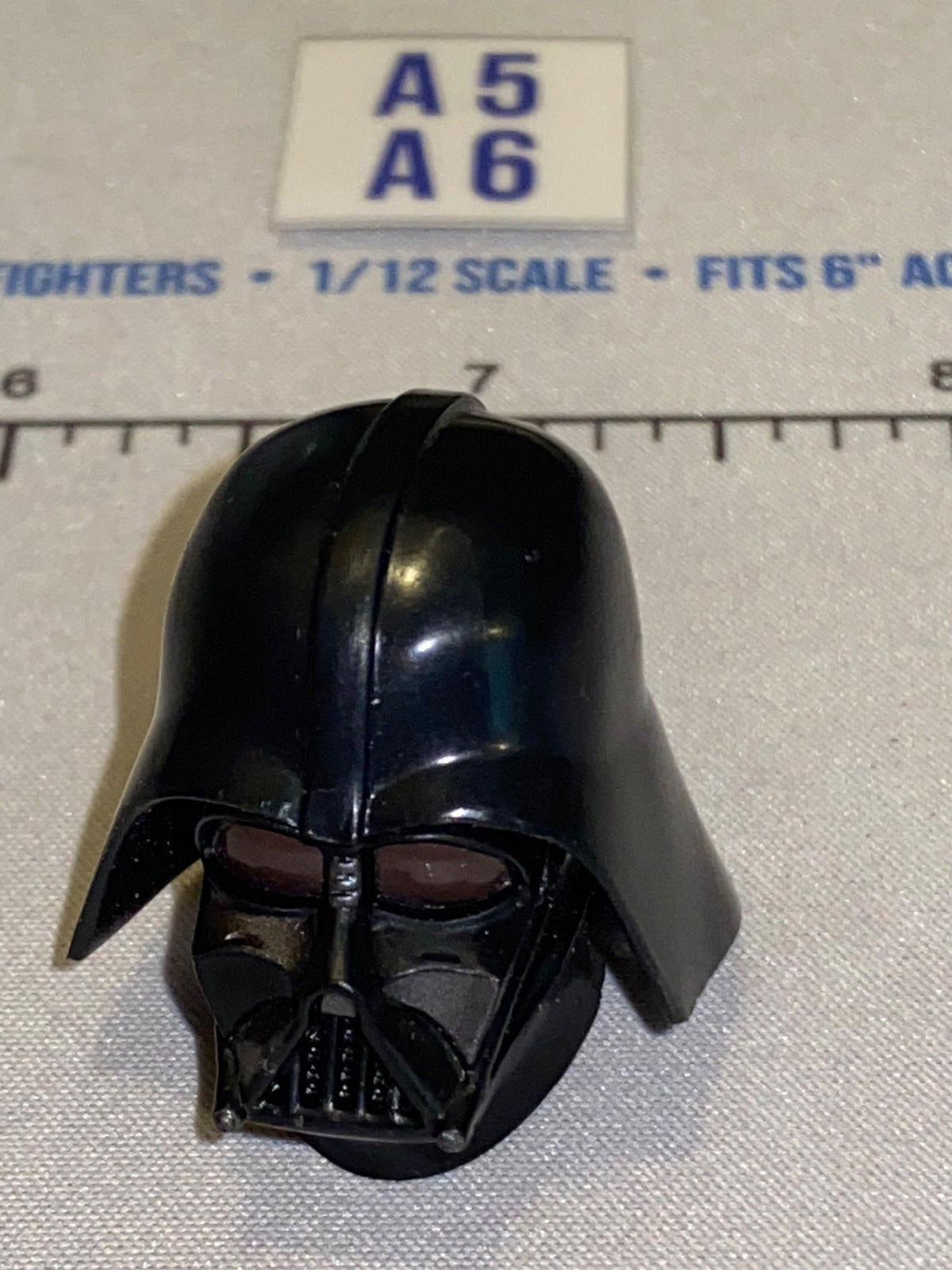 1/12 Scale Star Wars Darth Vader Helmet / Head Sculpt - Star Wars Black Series