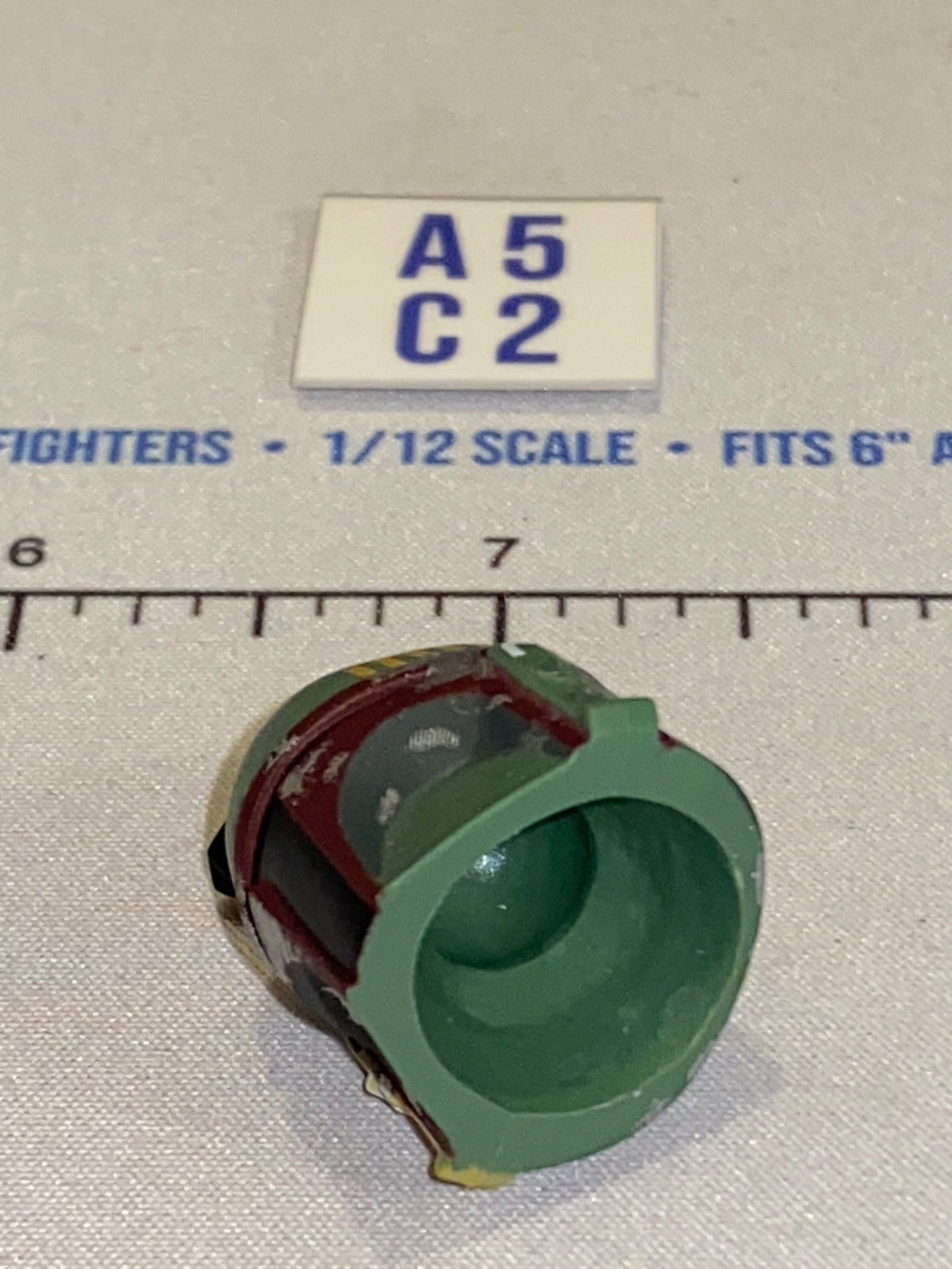1/12 Scale Star Wars Boba Fett Helmet Head Sculpt - Star Wars Black Series