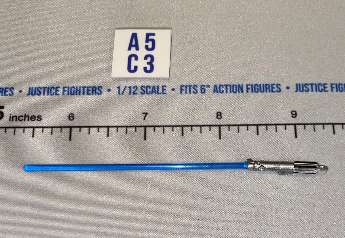 1/12 Scale Star Wars Jedi Blue Lightsaber - Star Wars Black Series