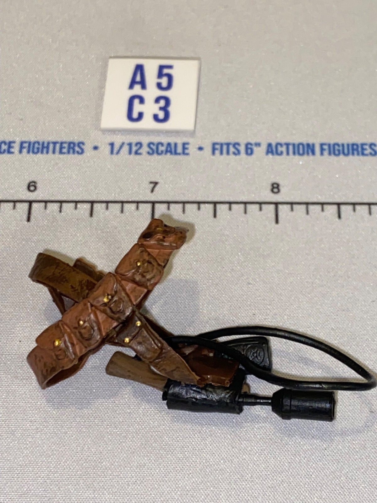 1/12 Scale Jawa Blaster and Cross Strap Carrier - Star Wars Black Series