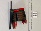 1/12 Scale Samurai Waist Body Armor with Katana