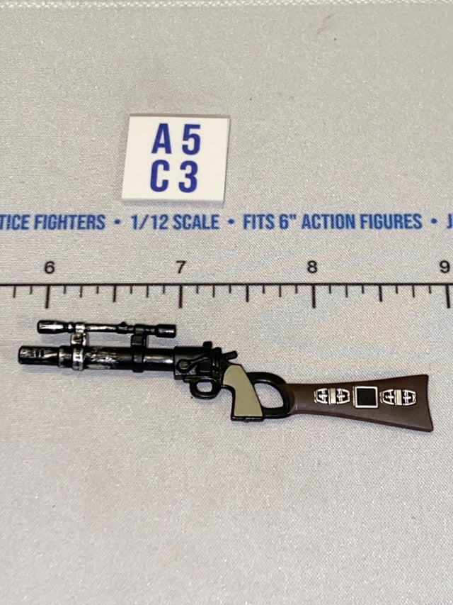 1/12 Scale Blaster Rifle with Scope and Dual Barrels - Star Wars Black Series