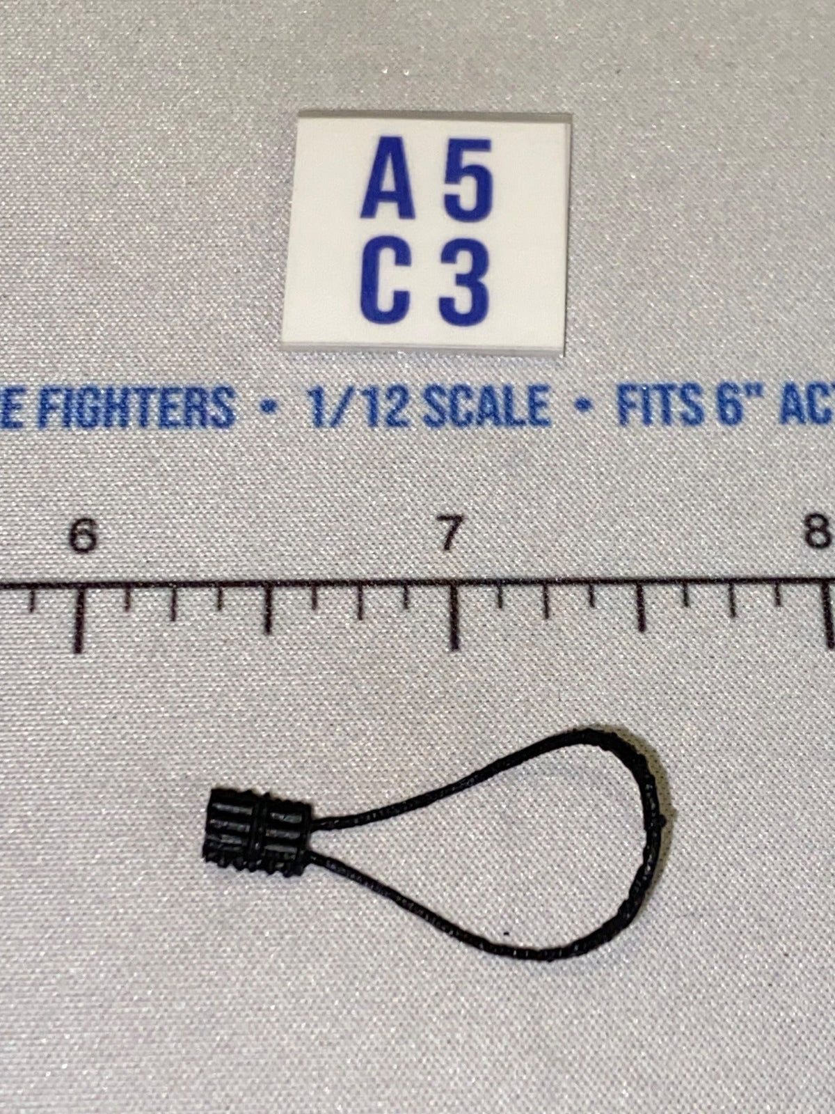1/12 Scale Modern Parachute Ripcord Pull Handle