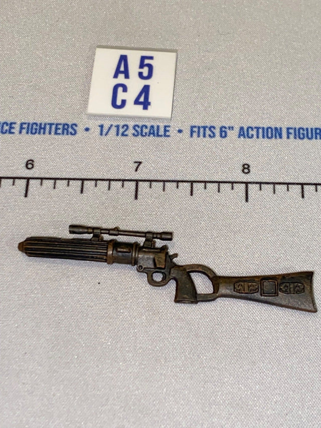 1/12 Scale Star Wars Black Series Sci-Fi Blaster Rifle - Bronze - Scoped