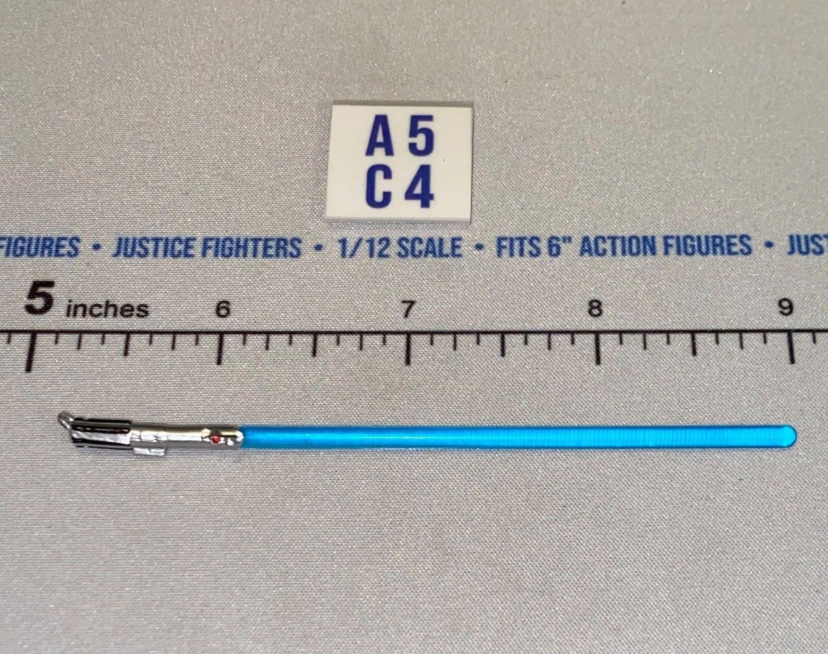 1/12 Scale Star Wars Jedi Blue Lightsaber - Star Wars Black Series