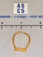 1/12 Scale Modern Gangster Boss Necklace - Mattel WWE