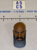 1/12 Scale Bald Male Head Sculpt with Beard - Four Horsemen - Mythic Legions