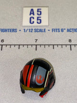 1/12 Scale Star Wars Rebel Alliance X-Wing Pilot Helmet - Star Wars Black Series