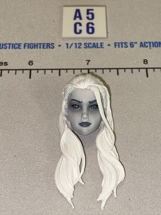 1/12 Scale Four Horsemen - Mythic Legions Fantasy Grey Female Head Sculpt
